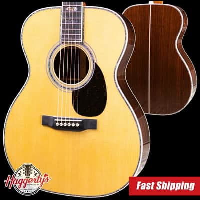 Martin OM-45 Acoustic Guitar with Hardshell Case image 1
