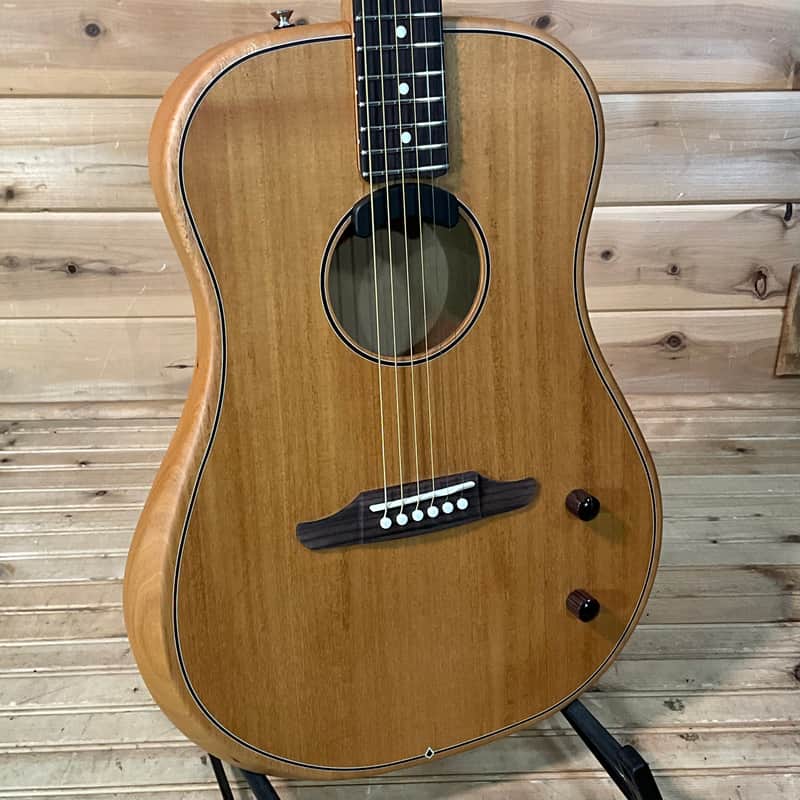 Fender Highway Series Dreadnought Acoustic Guitar - All-Mahogany image 1