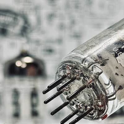 GE 12AT7 / ECC81 Set PreampTubes 1970s - Tested image 5