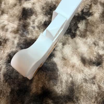 2025 Fender Finneas Artist Series Limited Edition American Acoustasonic Telecaster Body - Satin Arctic White image 10