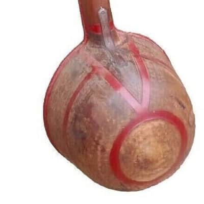 Handmade Chautara Tandura Professional Rajasthani Folk Musical String Instrument Wooden image 4