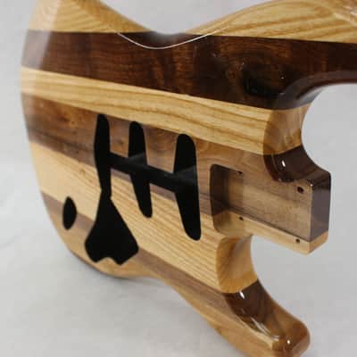 Butcher Block SSS guitar body - fits Fender Strat Stratocaster necks J911 image 6