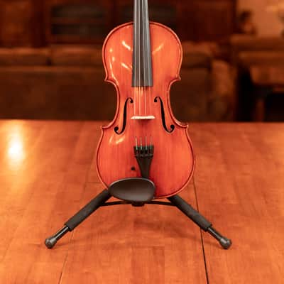 Beautiful 1924 Handcrafted 16" Viola by Jacob Lundh + Bow (with Appraisals) image 2