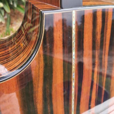 Goodall Concert Jumbo Cutaway - Master Italian Spruce over Macassar Ebony *Nice Upgraded* image 10
