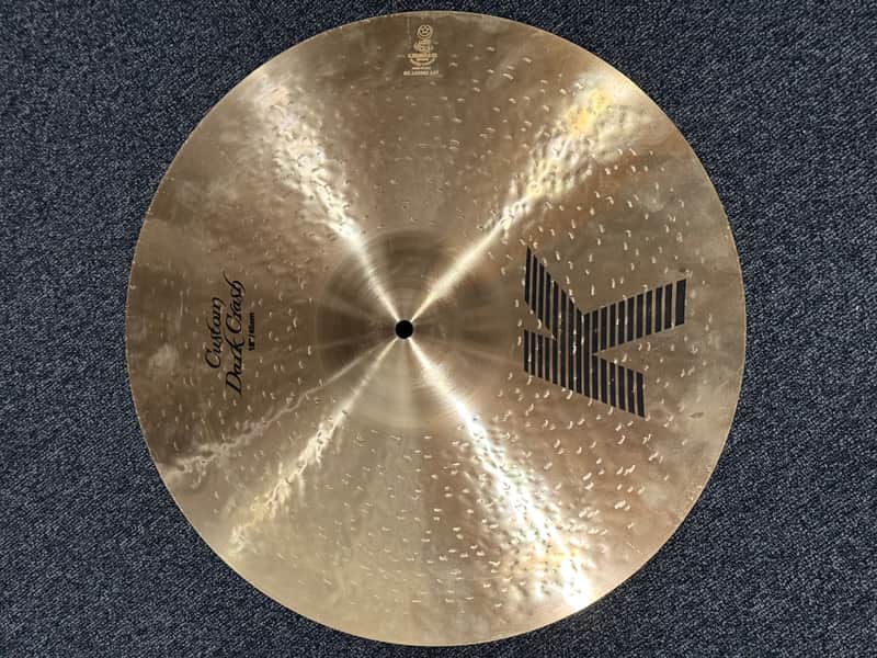 Zildjian 18" K Custom Dark Crash Cymbal 1995 - Present - Traditional image 1