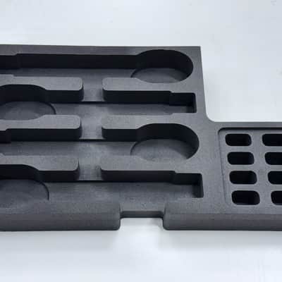 Foam Insert for Gator GRW-DRWSH2 Drawer for Shure Wireless Handhelds QLXD2 ULXD2 AD2 SB900 image 2