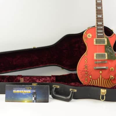 Gibson Custom Shop Les Paul Standard Electric Guitar - Budweiser w/ OHSC Signed image 1