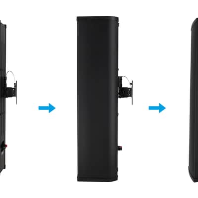 Rockville WET ARRAY 100 BLACK 100 Watt Wall Mount Array 70V Commercial Speaker image 10