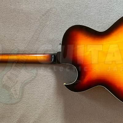 GUYATONE SG-58 - ES-175 - 1975 w/OHSC- 'PHATCAT' VINTAGE JAPAN FULL-BODY image 11