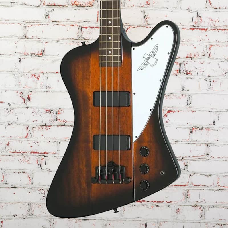 Epiphone - Thunderbird IV - Bass Guitar w/ Reverse Headstock - Vintage Sunburst image 1