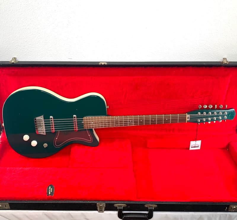 Jerry Jones Neptune 12 String 1998 - Rare Green image 1