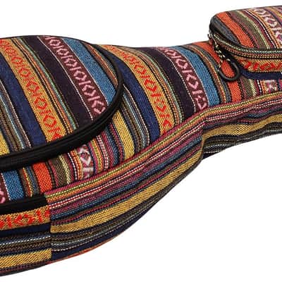 Original Design 15mm Thick Padded Country Style A & F Style (Standard) Mandolin Gig Bag (Soft Case) Soft Mandolin Case. Fits Most A Mando. image 2
