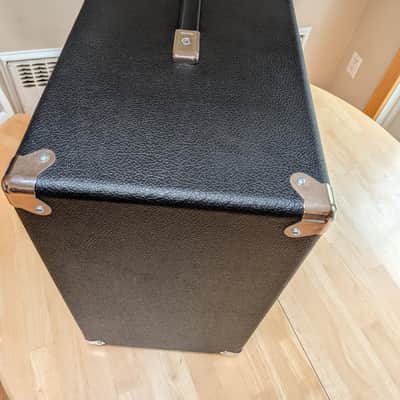 J Design Pine 1x12 Extension Cabinet Fender Dumble Blackface - Black tolex image 7