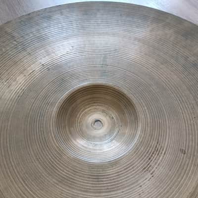 Zildjian 22" A. Zildjian Large Stamp Ride Cymbal 1953 - 1957 - Traditional image 9