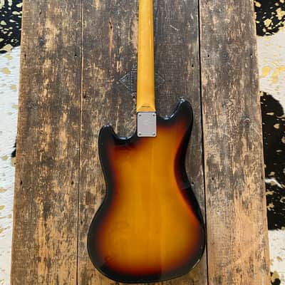 Fender 1969 Reissue Mustang Three Tone Sunburst MIJ Japan 2010 w/ Hardcase image 18