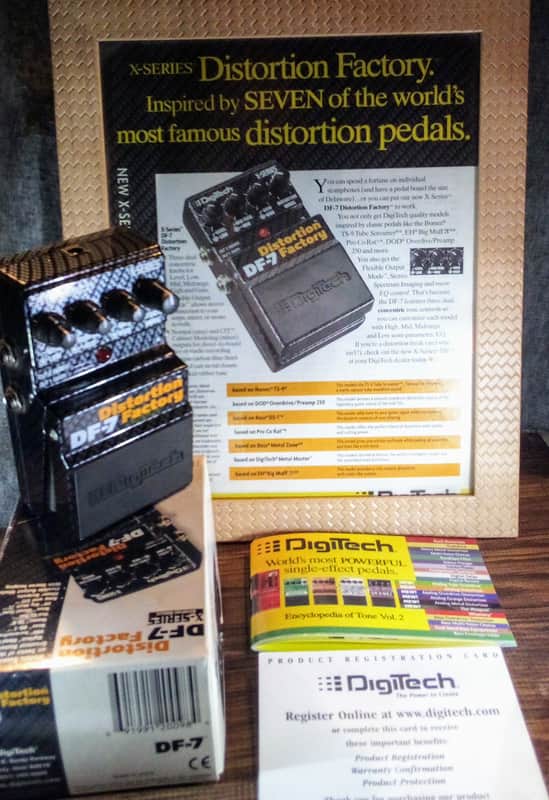 MINT🎸DigiTech DF-7 Distortion Factory OVERDRIVE+ image 1