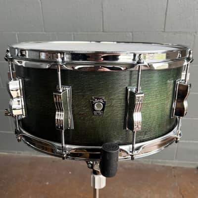 Ludwig Classic Oak 6.5x14" Snare Drum in Green Burst image 5