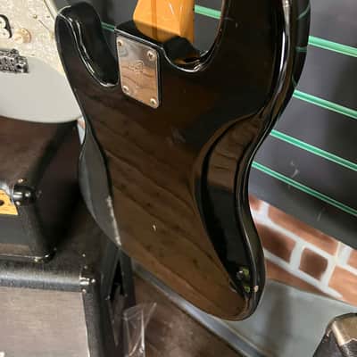 Fender Precision Bass Black 1978 Vintage Electric Bass Guitar image 15