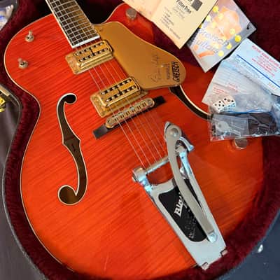 Gretsch G6120SSU-OFLM Brian Setzer Nashville 2015 - 2019 - Orange image 14