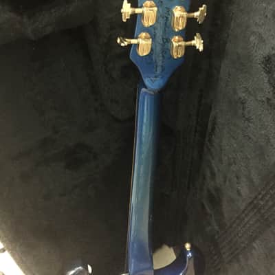 Mosrite Owned By Elaine Garton 1985's Blue One Of kind! Made By Semie Moseley Himself! image 9