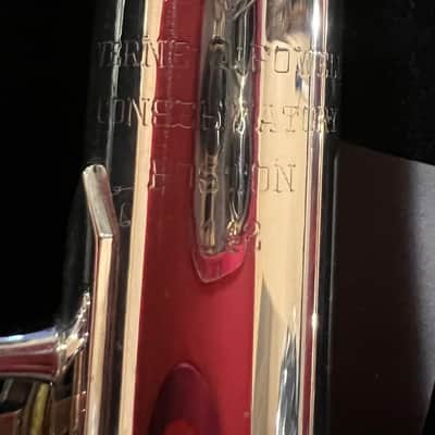 Verne Q.Powell Handmade Conservatory Silver Flute 1951 - sterling silver image 13