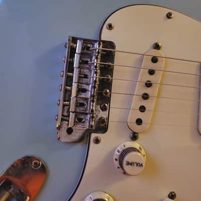 Fender Stratocaster with Rosewood Fretboard 1958 - 1965 - Blue Refin image 9
