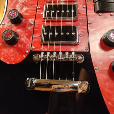 Formanta Style USSR Electric Guitar Built In Tone Bender Soviet Germanium Fuzz image 8