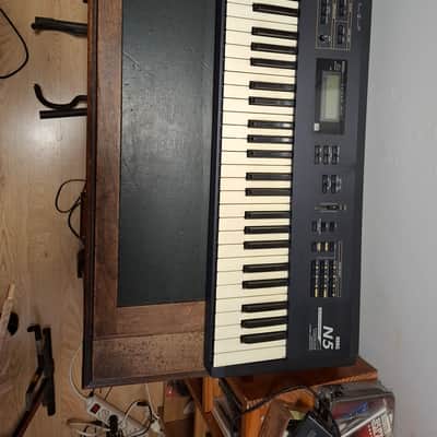 Korg N5EX 61-Key Music Synthesizer 1990s - Black image 7