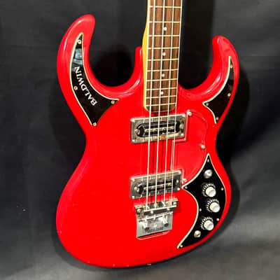Baldwin Burns Baby Bison Bass Guitar - Clean Poly Finish - Original OHSC included - 1966 image 5