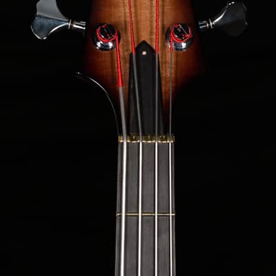 Rick Turner Model T Bass Anigre Top Bass Guitar-5623-8.50 lbs image 5