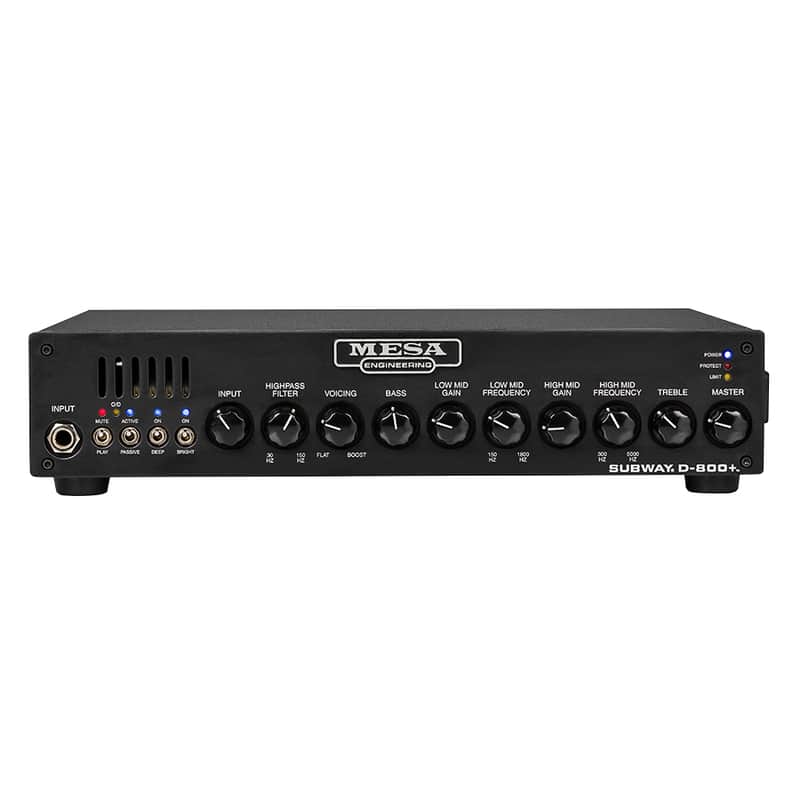 Mesa Boogie Subway D-800 Plus 800-Watt Bass Amp Head image 1