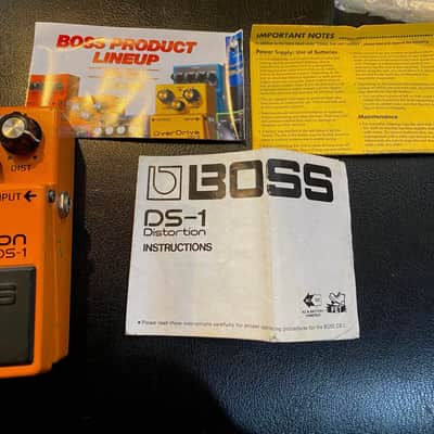 Boss DS-1 Distortion (Black Label) 1988 - 1994 - Orange image 2