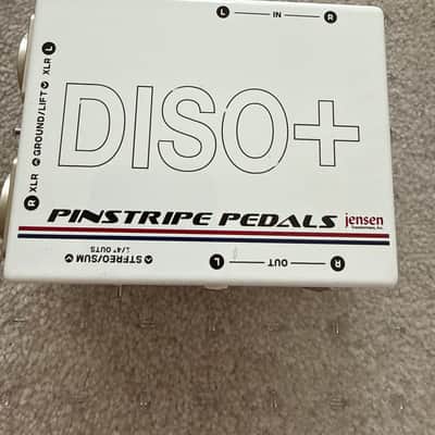 Pinstripe Pedals DISO+ PHASE MOD 2022 - White image 1