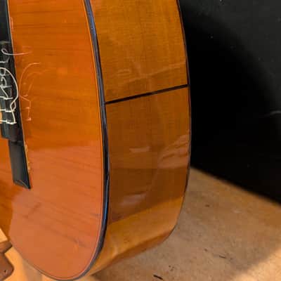 CBS MASTERWORKS Kazou Yairi MWG-Y1040 Acoustic Classical Flamenco Guitar 1970s Natural RARE image 10
