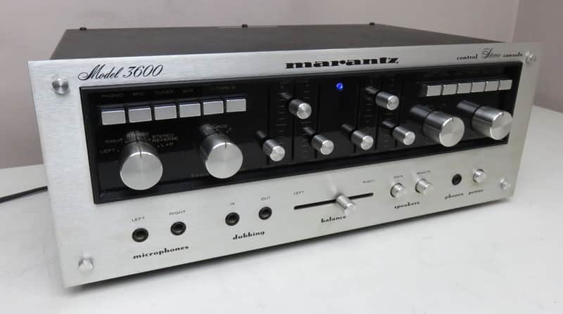 MARANTZ 3600 INTEGRATED PREAMPLIFIER ( PRE-AMP ) FULLY SERVICED RECAPPED