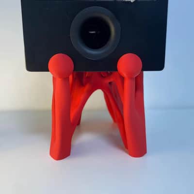 3D-Printed Speaker Stands (Set of 2) – Generative Design Inspired by Organic Structures for Modern Studio Setup image 5