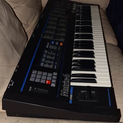 Oberheim Matrix 6 61-Key 6-Voice Synthesizer 1985 - Black image 4
