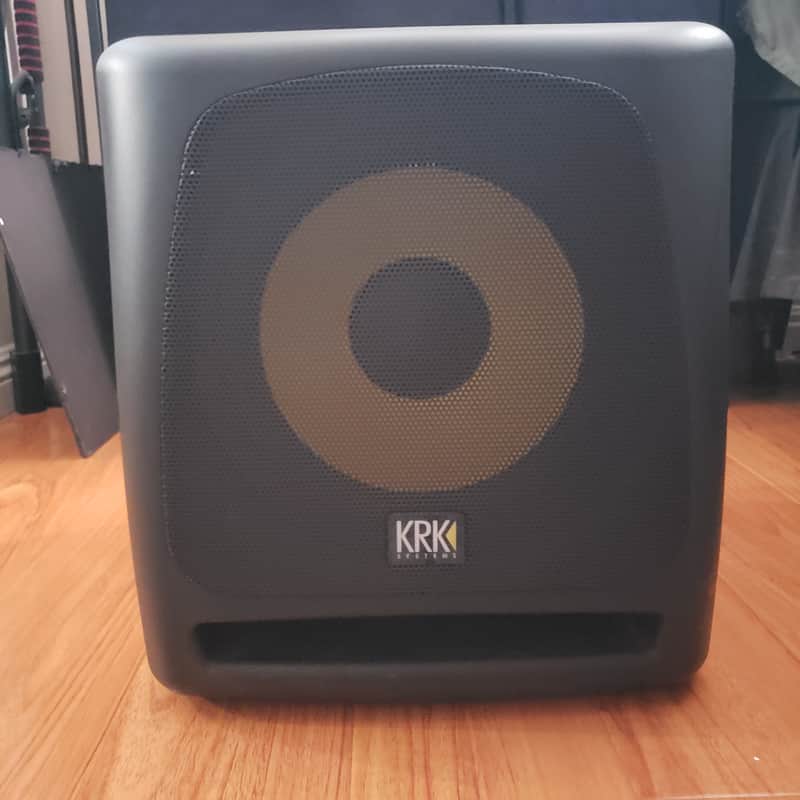 KRK 10S 10" Active Studio Monitor Subwoofer 2009 - 2020 - Black image 1