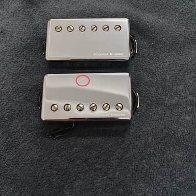 Seymour Duncan Humbucker Pickup Set SH-4 JB Bridge & SH-1 '59 Neck Nickel Covers image 2