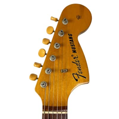 Immagine Fender Japan 66 Reissue Mustang 1993-1994 - Vintage White - 10