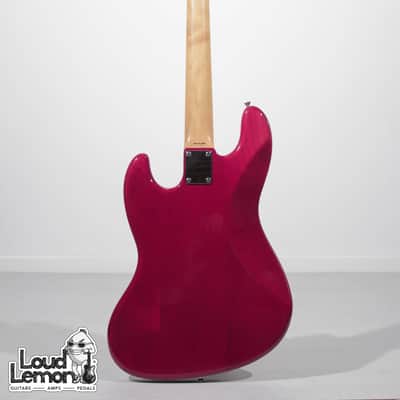 Fender JB62PJ Jazz Bass/Precision 2013 Transparent Red Japan MIJ image 7