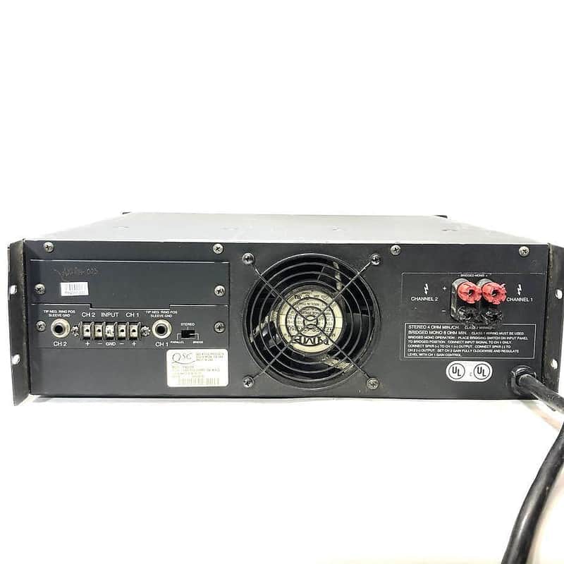 QSC　業務用　パワーアンプ　MX2000A　動作品 QSC MX2000a Dual Monaural Power Amplifier | Reverb