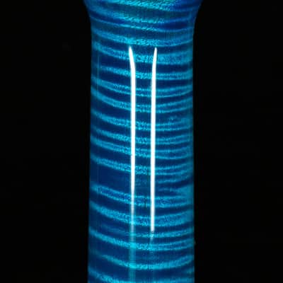 PRS Wood Library Willcutt Exclusive Special Semi-Hollow Quilt Maple Carroll Blue 10 Top (061) image 6