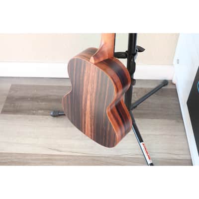Kala KA-SSEBY-T Solid Spruce Top Striped Ebony Tenor Ukulele – Satin Finish image 8