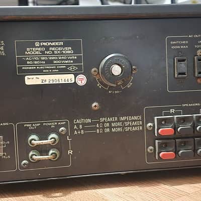 Immagine Pioneer SX-1080 Receiver (Serviced) - 6