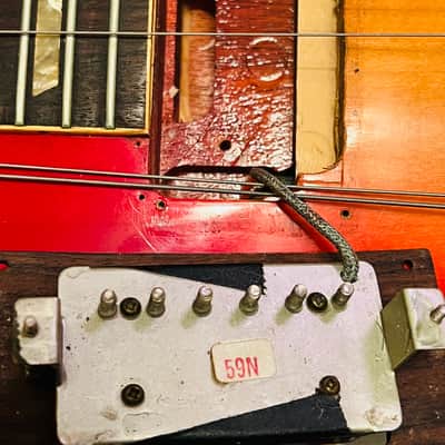 Gibson Les Paul Deluxe "Standard Conversion" 1969 - 1984 - Cherry image 9