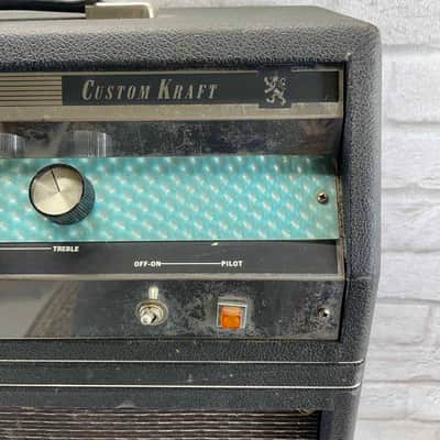 Used: Kustom Kraft Valco Thunderbolt 1x15 Combo Amp image 5