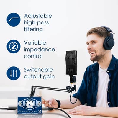 Cloud Microphones - Cloudlifter CL-Z - Vari-Z Mic Activator - Ultra-Clean Microphone Preamp Gain Variable Impedance Control - USA Made image 4