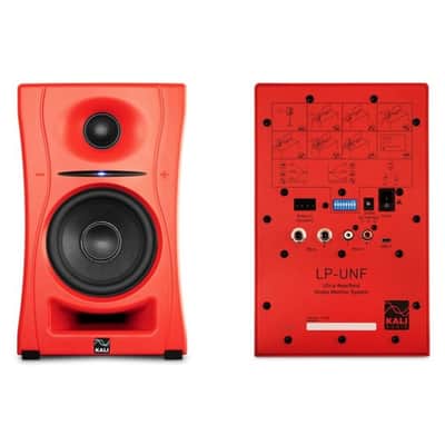 Kali Audio LP-UNF 2-Way powered loudspeaker system w/Bluetooth - Red (Pair) image 2