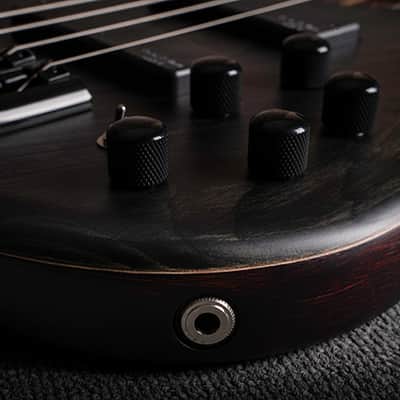 Elevate Your Sound: Cort Artisan Element 4-String Bass – Black Open Pore Finish, Bartolini Electionics image 8